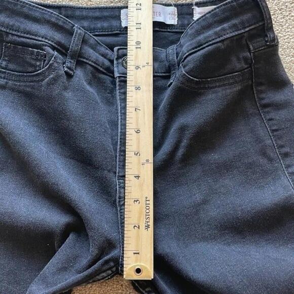 HOLLISTER HIGH-RISE BLACK SUPER SKINNY JEANS SOFT STRETCH - Picture 4 of 7